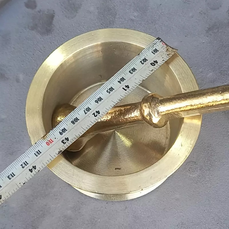 هاونگ برنجی سایز یک بزرگ